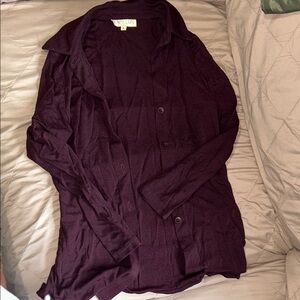 Papillon Paris button down shirt women size L